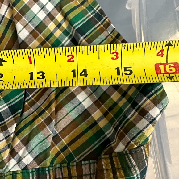 J. Crew NWOT Plaid Green Tank Sleeveless Spaghetti Straps size 10 - Picture 12 of 13